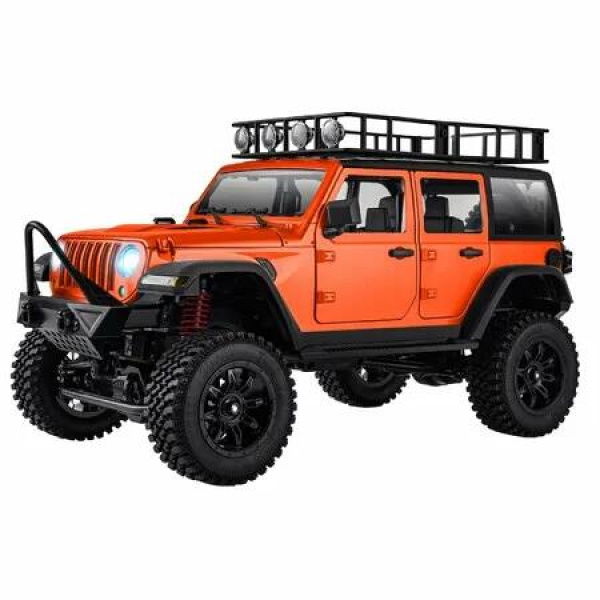 1/12 RC Crawler,MN-128 RC Rock Crawler 4x4 4WD RC Jeep Truck,2.4GHz Remote Control Off Road Car with LED Lights,Hobby Grade RTF Toy Vehicle Gifts