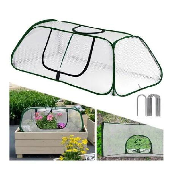 115x50x45cm Garden Sunshade Net Steel Wire Reinforced Plant Shade Cloth Greenhouse Cover Net Summer Protection