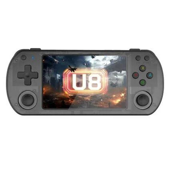 128G Retro Handheld Game Console With 15000+ Games, 4 inch IPS Screen, Open Source Linux System, Portable Game Console, Black