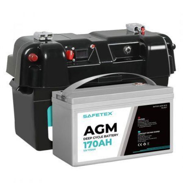 12V 170Ah AGM Battery Outdoor Rv Marine