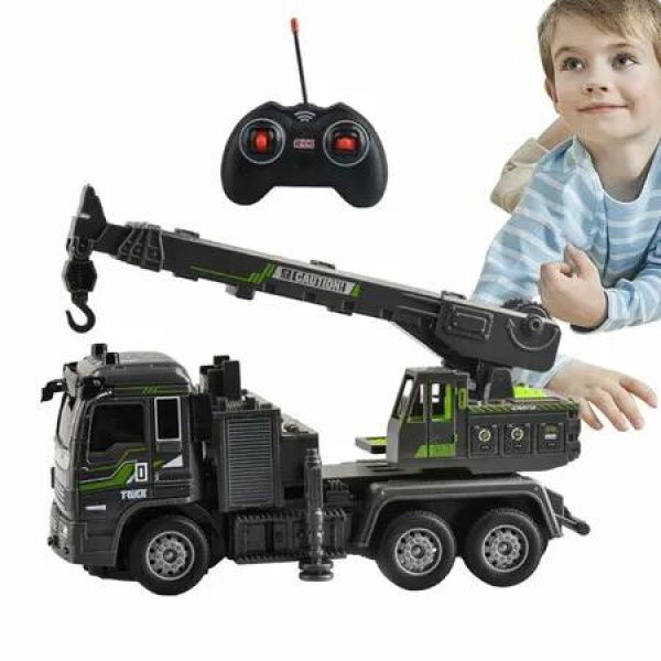 1:32 RC Forklift Engineering Car Toy Cool Real Motor Vehicle Engineering Car Toy,Remote Control Excavator Toys,Kids Toy