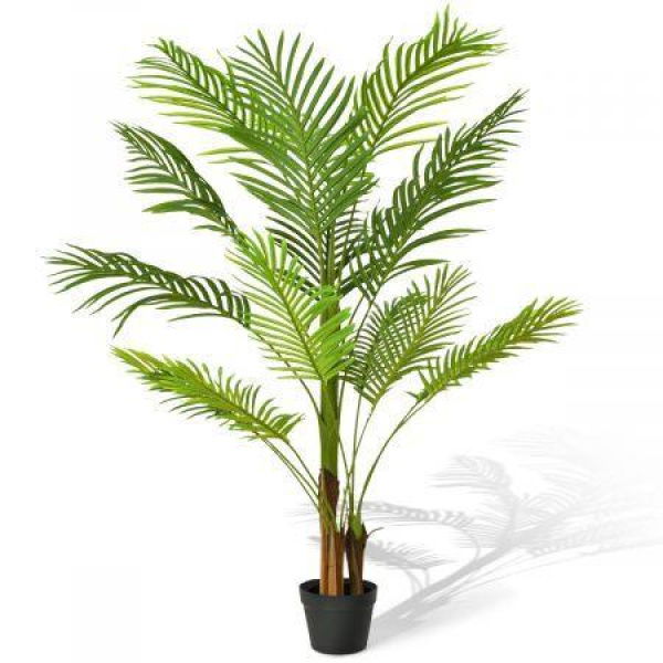 1.3m Phoenix Palm Tree Plant With Plastic Pot For Office & Home
