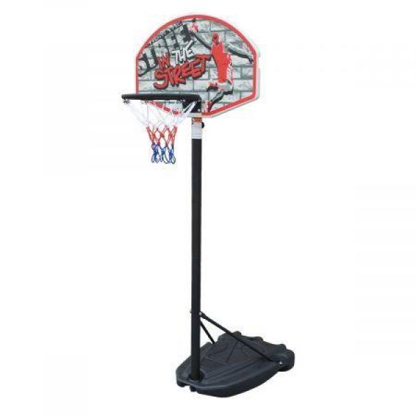 1.4-1.9M Portable Kids Basketball Hoop Stand System With Protective Cover Stable Base