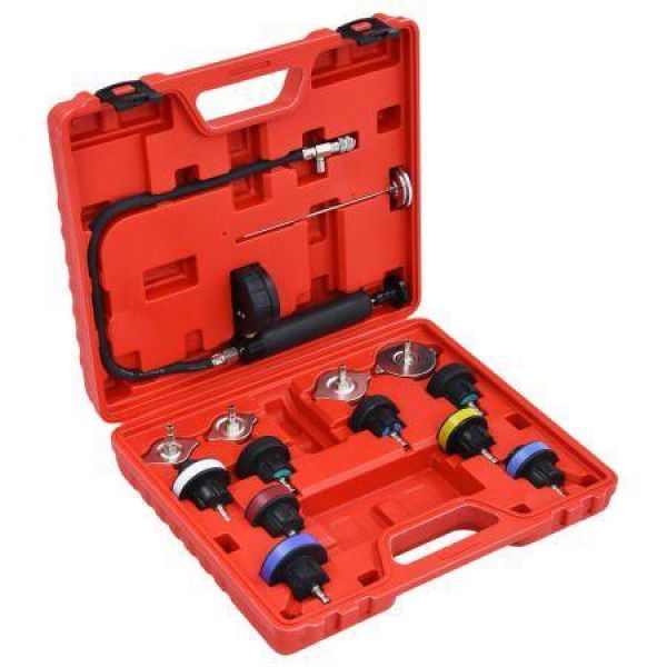 14-Piece Cooling System & Radiator Cap Pressure Tester