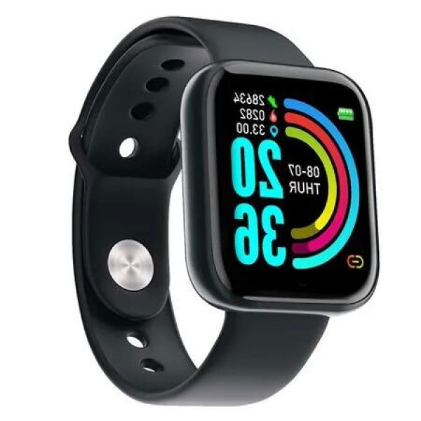 1.44' Touch Screen Smart Watch with Rate/sleep patterns/oxygen levels/Fitness Tracking,accurate step counting,connect with both iOS & Android smartphones