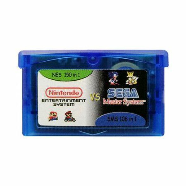 150 In 1 NES Classics FC GBA Dr. Mario Card Game Boy Advance Adventure (GBA) Island Game Card SP AUS Multicart Zelda Zanac Toys.