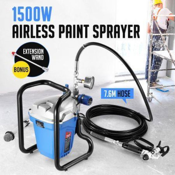 1500W Airless Paint Sprayer Gun Painting Machine 2.5L/min.