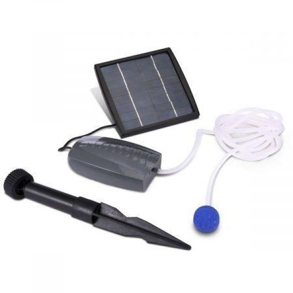 1.5W Solar Powered Super Oxygen Output Air Pump Also Used In Fishing Fish Transportation.
