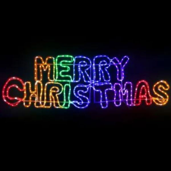 1.6M Christmas Lights Motif 360 LED Rope Light Outdoor Decoration Jingle Jollys