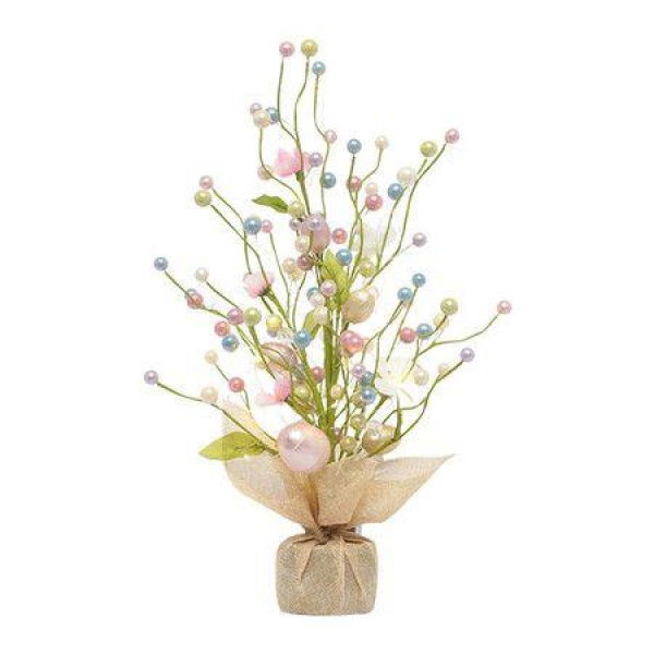 17.7-inch Illuminated Easter Tree Decoration For Festival Birthday Wedding Home Decor.