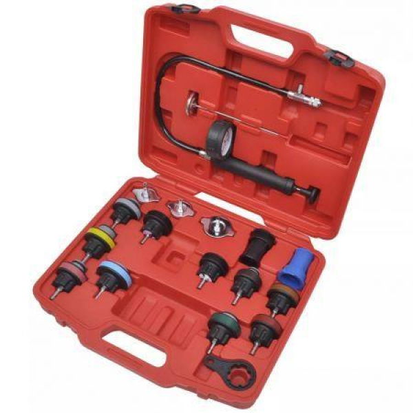 18 Pcs Radiator Pressure Tester Kit