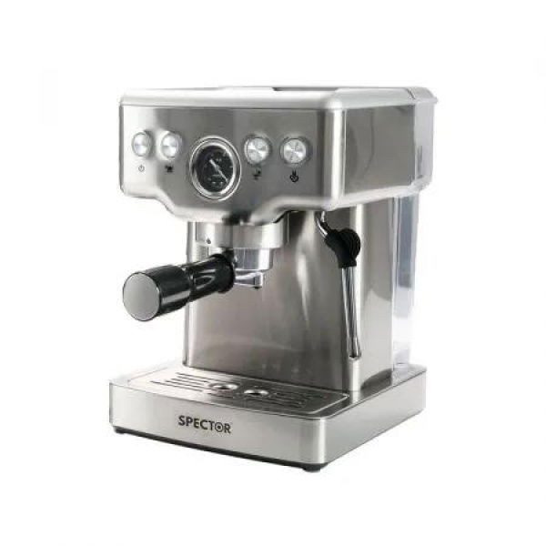 1.8L Stainless Steel Coffee Machine in Sliver Colour