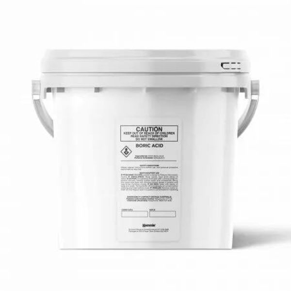 1Kg Boric Acid Powder Bucket 99.9% Pure Fully Soluble Granule Pest Ant Roaches