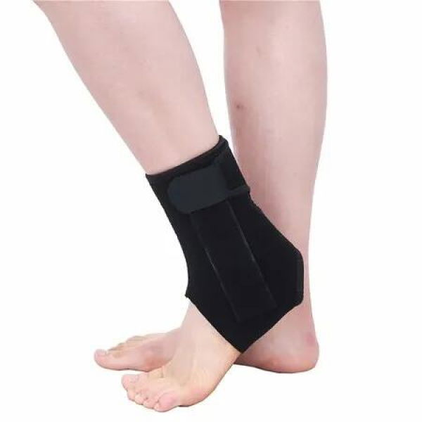 1Pack Adjustable Compression Ankle Brace for Sprained Ankle, Strong Support and Breathable Ankle Support for Injury Recovery, Swelling, Man and Women