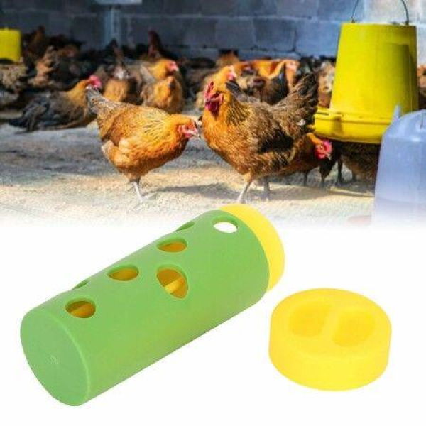 1pc Circular Drum Chicken Feeder, Snack Drum, Anti Bite And Anti Tooth Leakage Toy For Small Pet Supplies