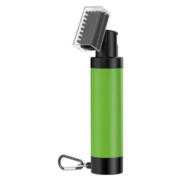 1pc Multifunctional Golf Spray Brush Water Mist Cleaning Tool with For Golf Clubs,Balls,Golf Club Cleaner Color Green