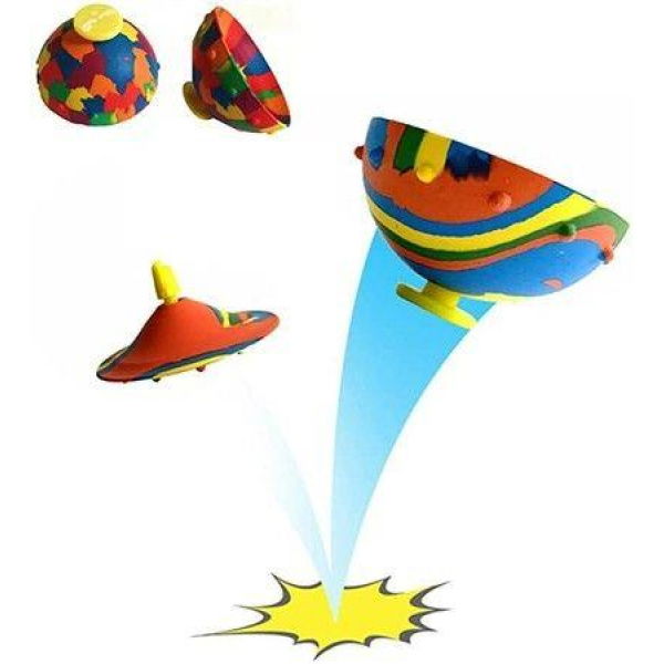 1Pcs Hip Hop Jump Camouflage Bounce Bowl Toy Treat Kids Birthday Party Favor Baby Shower Guest Gift Boys