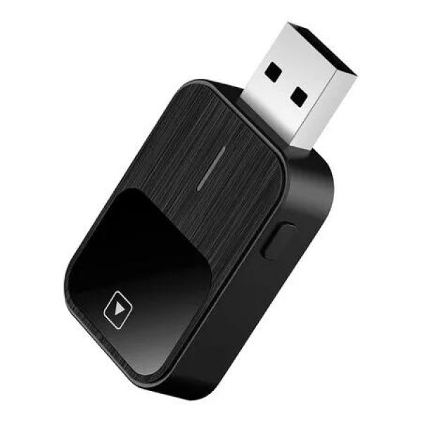 2 in 1 Wireless CarPlay Adapter Android Auto Adapter for Apple iPhone, Plug and Play