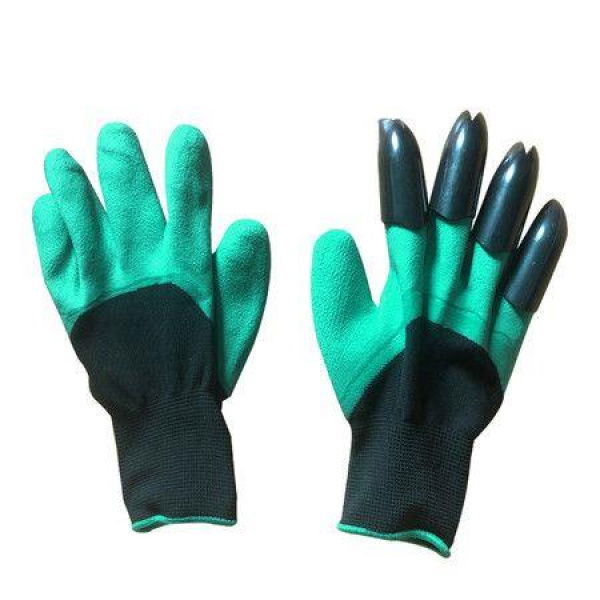 2 Pairs Gardening Gloves1 Pair With Digging Claws Gloves 1 Pair Without Claws Gloves