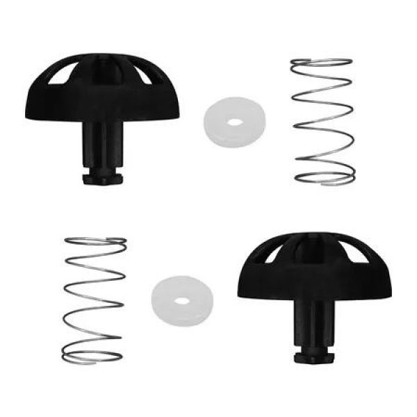 2 Pcs Coffee Replacement Brew Basket Spring Loaded Stopper Kits Fits For Mr. Coffee Black and Decker Hamilton coffee maker parts