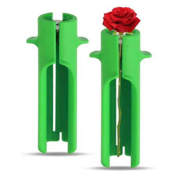 2 Pcs Rose Thorn Stripper Tool, Rose Stripper and Cleaner Cutter for Leaf Removal, Quickly Remove Thorns and Branches of Roses