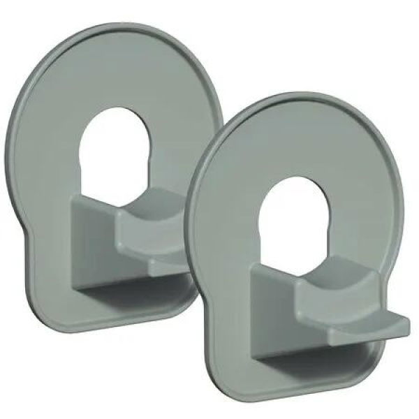 2 Pcs Swimming Pool Pipe Holders, Above Ground Swimming Pool Hose Support Holder with Tape, Designed Compatible with Intex Pools