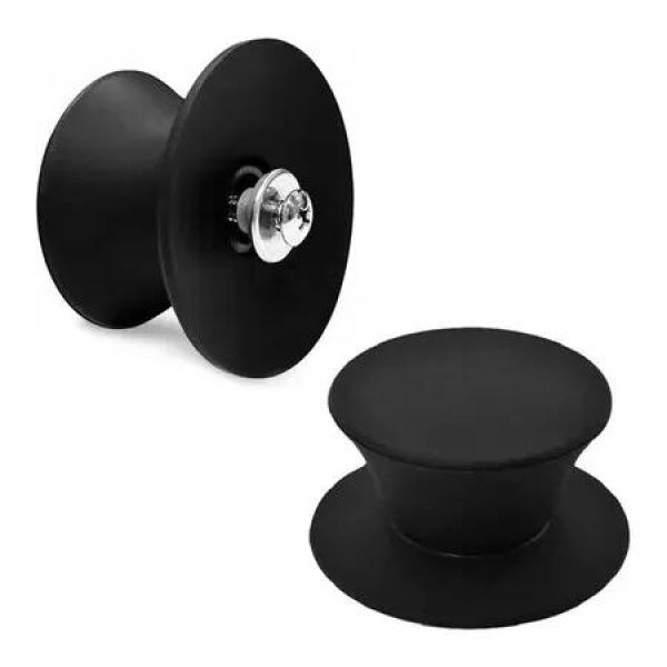 2 Pcs Universal Pot Lid Replacement Knobs, Silicone Heat Resistant Pan Cover Holding Handles, Great for Slow Cookers, Kitchen Cookware Lids and Covers