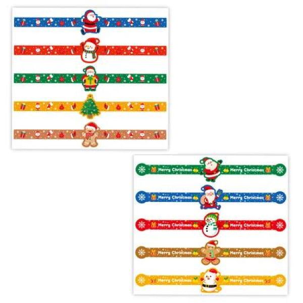 2 Piece Set 100 Merry Christmas Stickers Sealing Stickers Christmas Gift Candy And Cookie Box Decorations Stickers