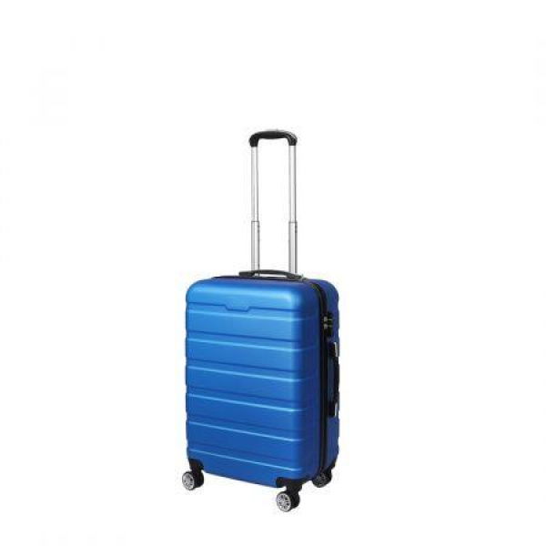 20 Carry On Luggage Case Blue 20 inch