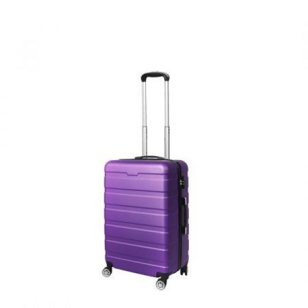 20 Carry On Luggage Case Purple 20 inch