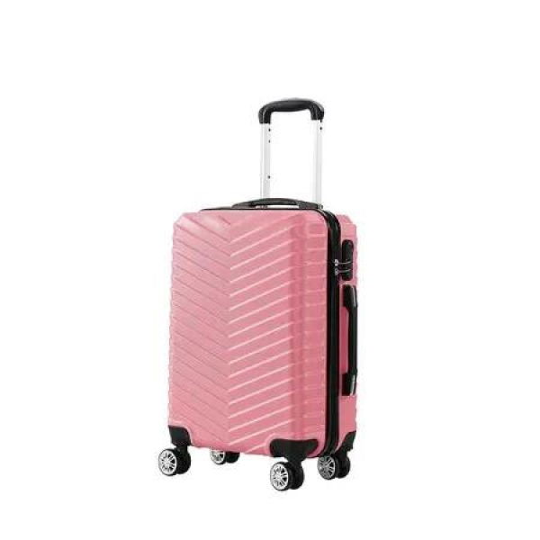 20 Carry On Travel Luggage Rose 20 inch