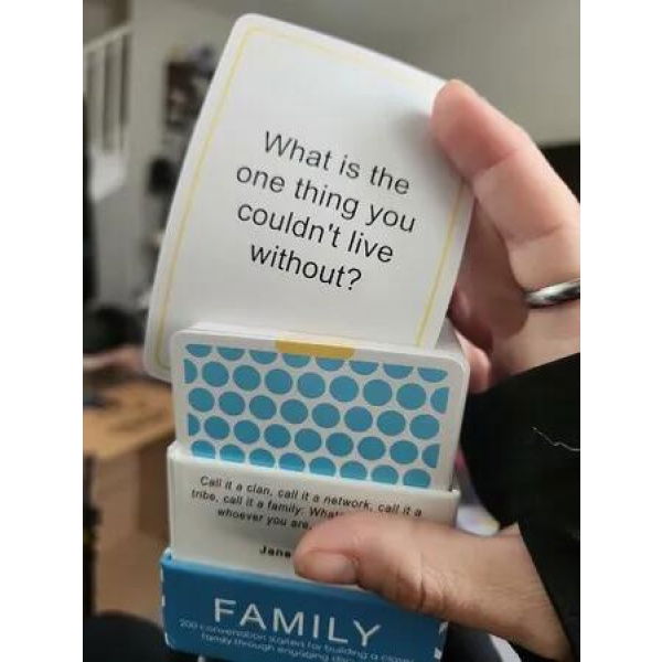 200 Conversation Cards,Engage in Meaningful Family Connections