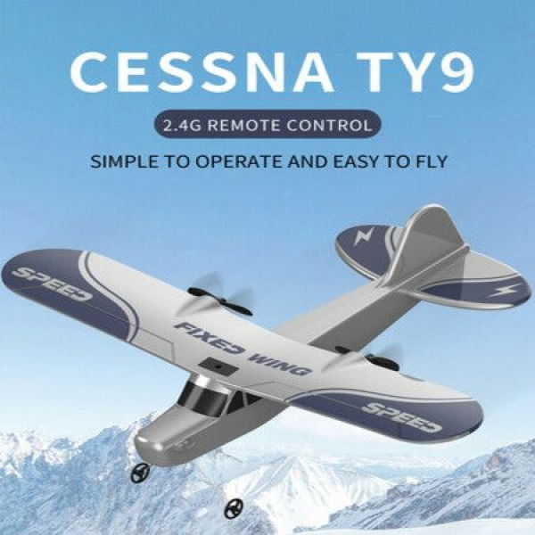 2021 Newest TY9 Drone Glider 2.4GHz Beginner RC Aircraft Remote Control Hand Throwing Airplane Foam Electric Outdoor Airplane.