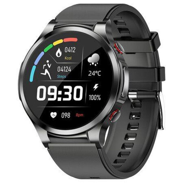 2023 Newest Smartwatch Blood Glucose Sugar 1.32-Inch Smartwatch Men Women 24 Hours Heart Rate Temperature Fitness Trackers Monitoring Color Black.