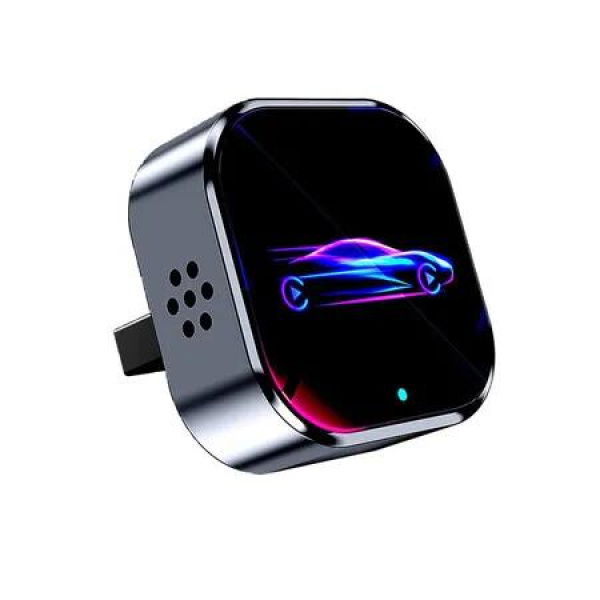 2025 Upgraded Mini Wireless CarPlay and Android Auto Adapter, 2 in 1 CarPlay Dongle Converts Wired to Wireless, Plug and Play with USB Port