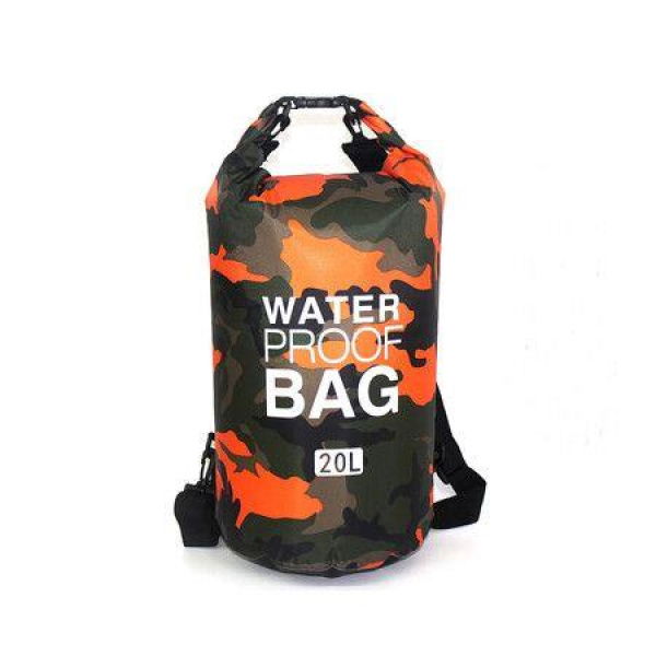 20L Waterproof Swimming Bag Dry Sack Camouflage Colors Fishing Boating Kayaking Storage Rafting Bag