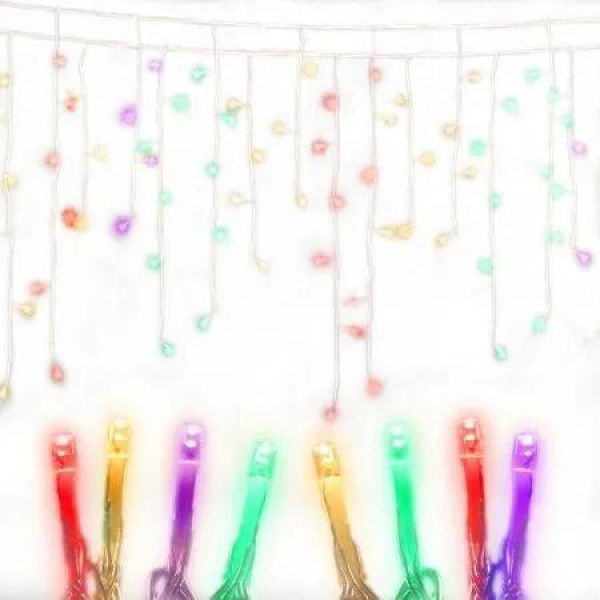 20M Christmas Lights Icicle Light 800 LED Multi-coloured Jingle Jollys