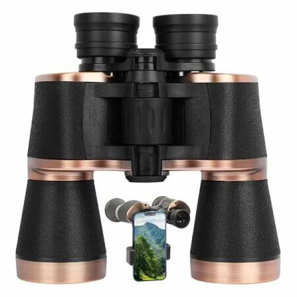 20x50 Binoculars,Binoculars HD High Powered Professional for Bird Watching Travel Concerts-BAK4 Prism FMC Lens,Waterproof,Fogproof with Phone Adapter