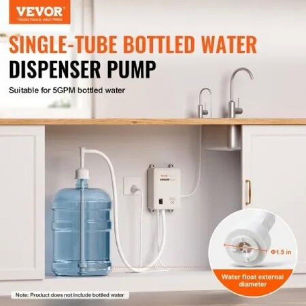 220V Bottled Water Dispensing Pump System Flojet BW1000A Bunn 40PSI 4Gal/Min