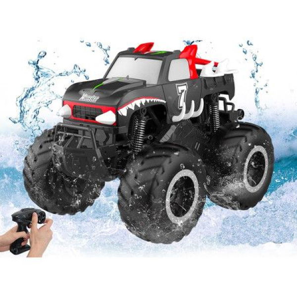 2.4 GHz 1:16 All-Terrain Off-Road RC Car Amphibious Remote Control Car Toys For Boys Age 6+