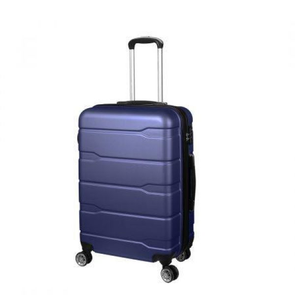 24 Inch Expandable Luggage Navy 24 inch