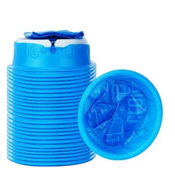 24 Pack Blue Emesis Bags Disposable for Kids,1000 ml Vomit Bag for Morning Sickness,Portable Nausea Bag,Barf Bags with Leak Resistant Design car and Travel