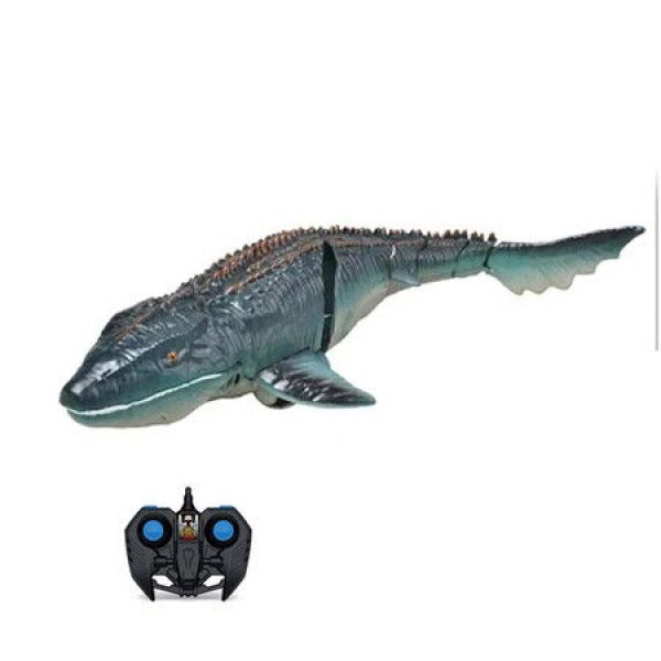 2.4G RC Boat Fish Simulation Radio Controlled Ship Speedboat Mosasaurus Outdoor Toy Boy Age 3+