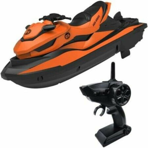 2.4GHz RC Boats For Kids Orange.