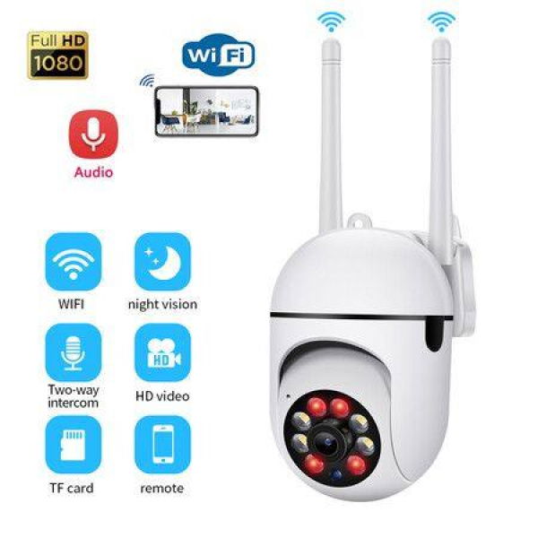 2.4G Wifi Surveillance Camera, IR Night Vision, Motion Detection, Home Security Camera