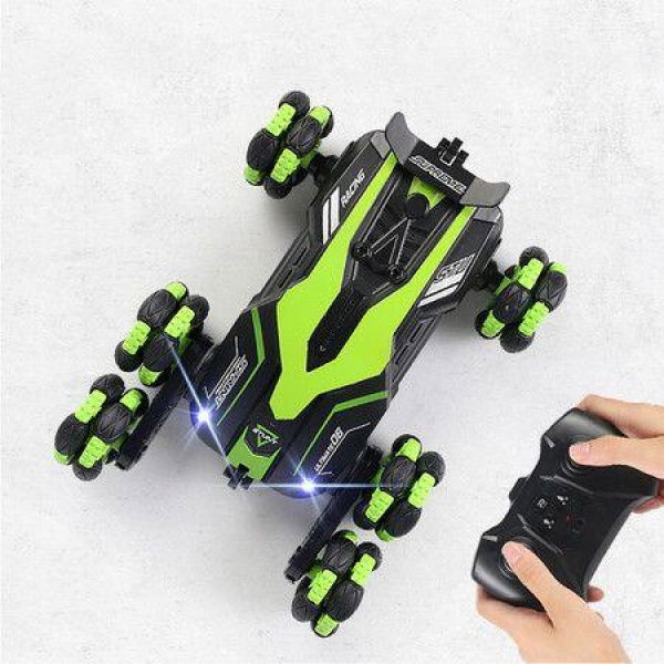 2.4GHz Remote Control Drift Stunt Trucks, 8 Wheel Racing Cars,Rotating Stunt Car, RC Off-Road Climbing Car