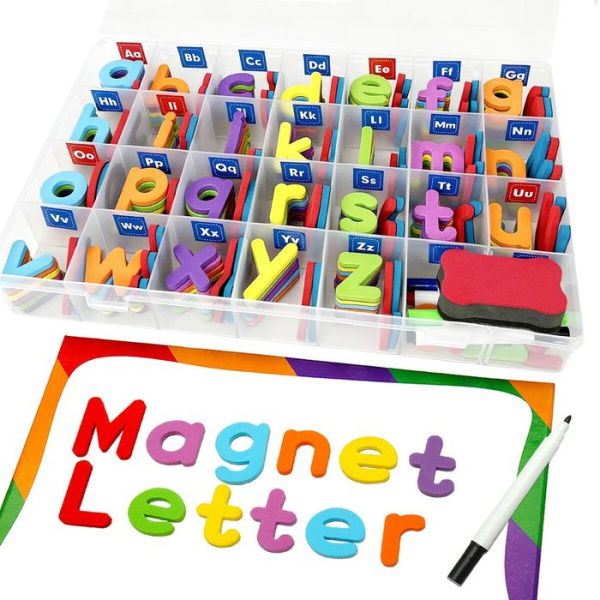 254Pcs Magnetic Letters Numbers For Classroom School Supplies Alphabet Numbers Magnets Letters For Kids Homeschool Preschool Educational Toys