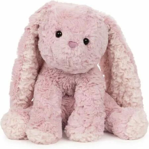 25CM Cozys Collection Bunny Stuffed Animal, Spring Decor, Plush Bunny for Ages 3 and Up, Pink