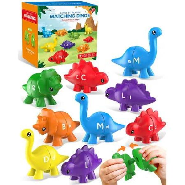 26PCS Alphabet Learning Toys for Toddlers Kids 3 to 5, Montessori Educational Easter Toys Gifts for 3 4 5 Year Old Boy Girl