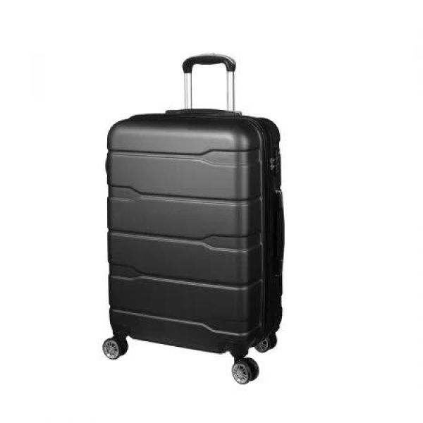 28 Inch Expandable Luggage Black 28 inch